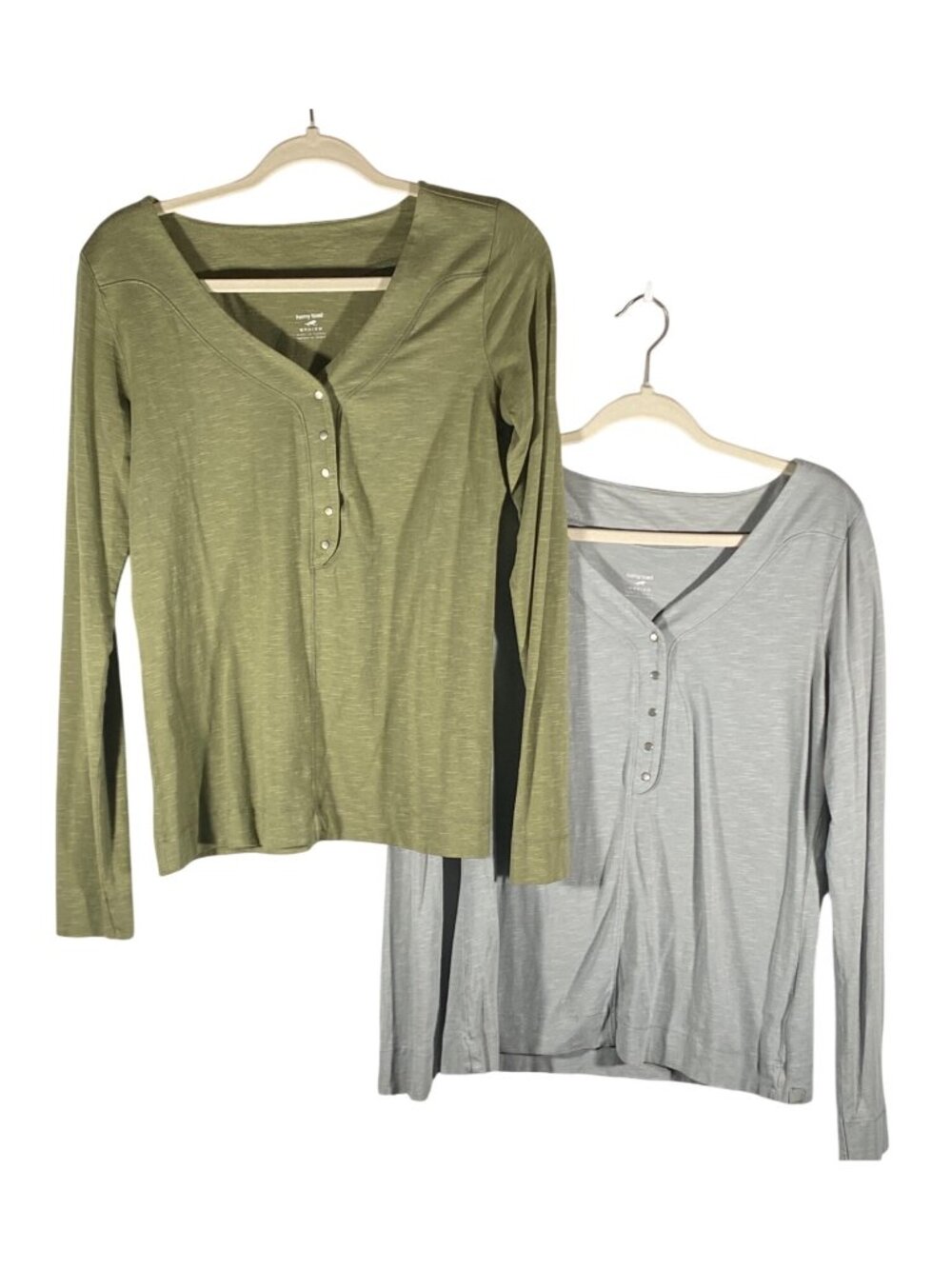 Horny Toad vintage Sonja Henley Long Sleeve Shirt bundle size M organic outdoor